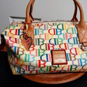 Dooney & Bourke Multicolor Signature Satchel